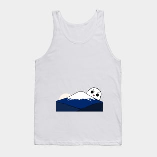 Birb-san says Mornin' from Mt. Fuji Tank Top